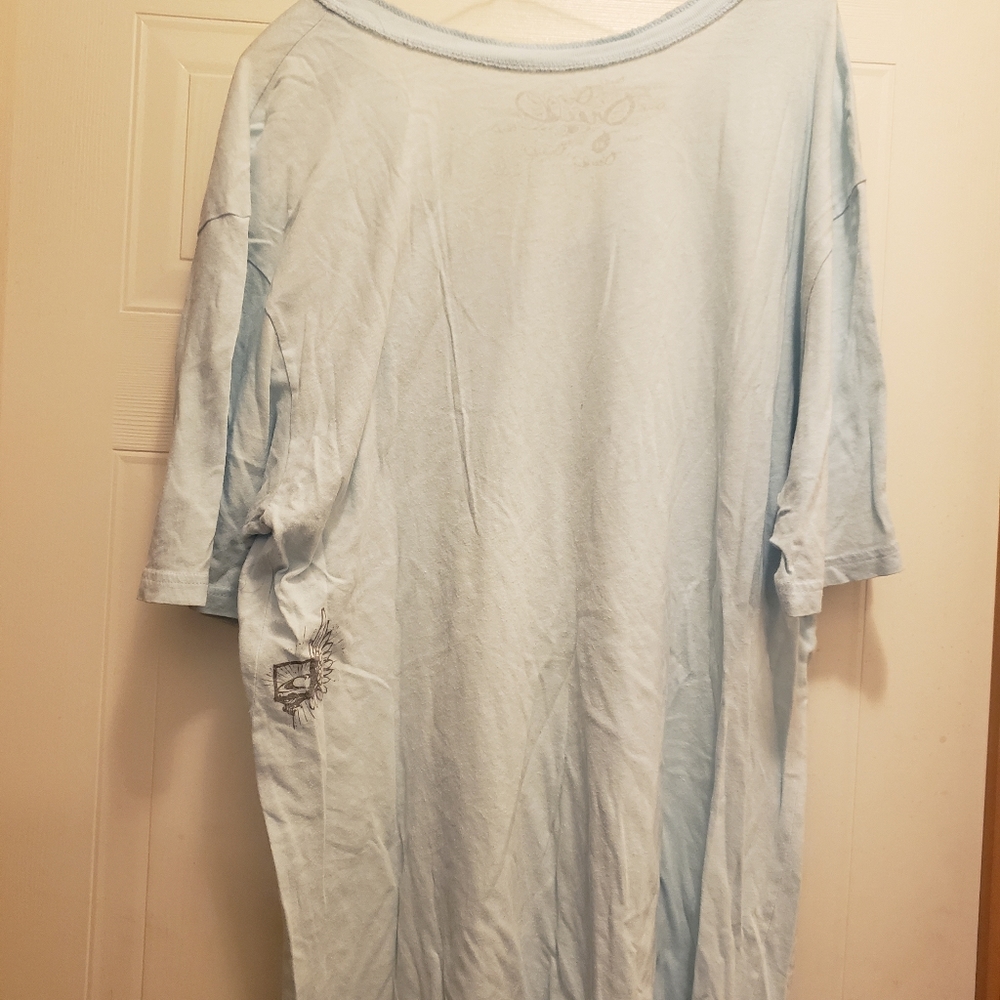Mens Oneill 3 button tee - Picture 4 of 6